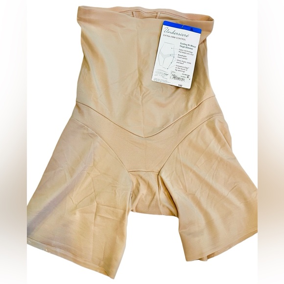 Underscore Thigh Slimmers 129-5064 extra firm control cooling hi-waist size XL - Picture 2 of 5